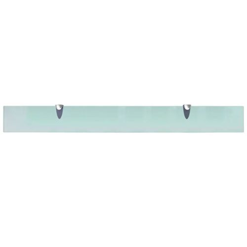 vidaXL Floating Shelf Glass 35.4"x3.9" 0.3"