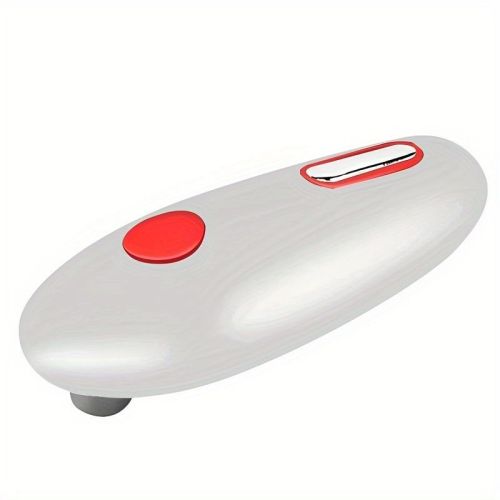 1pc Electric Can Opener, Automatic Safety Can Opener With One Contact, Restaurant Battery Operated Handheld Can Openers