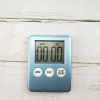 Cooking Timer LCD Digital Screen Clock Kitchen Countdown Timer Mechanical Digital Kitchen Timer Magnetic