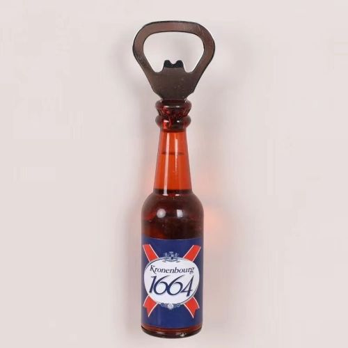 1pc Magnetic Beer Bottle Opener - Perfect Housewarming, Birthday, and Men's Gift - Easy to Use and Stylish