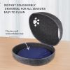 Premium Felt Cat Bed Cave, Cat House for Indoor, Handmade 100% Wool Bed for Cats and Kittens, Cat Hideaway Shape Cat Cave for Pets Playing